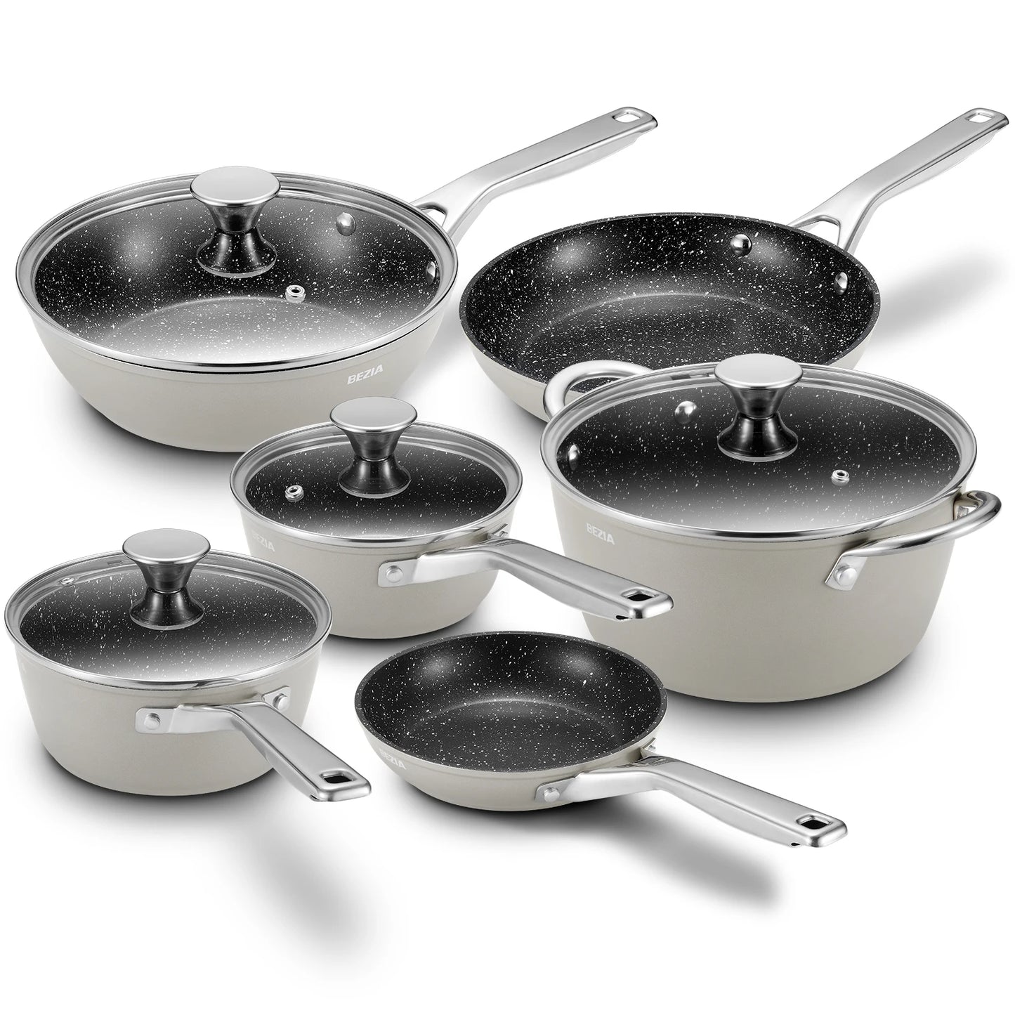 Induction Cookware Nonstick, 10-Piece