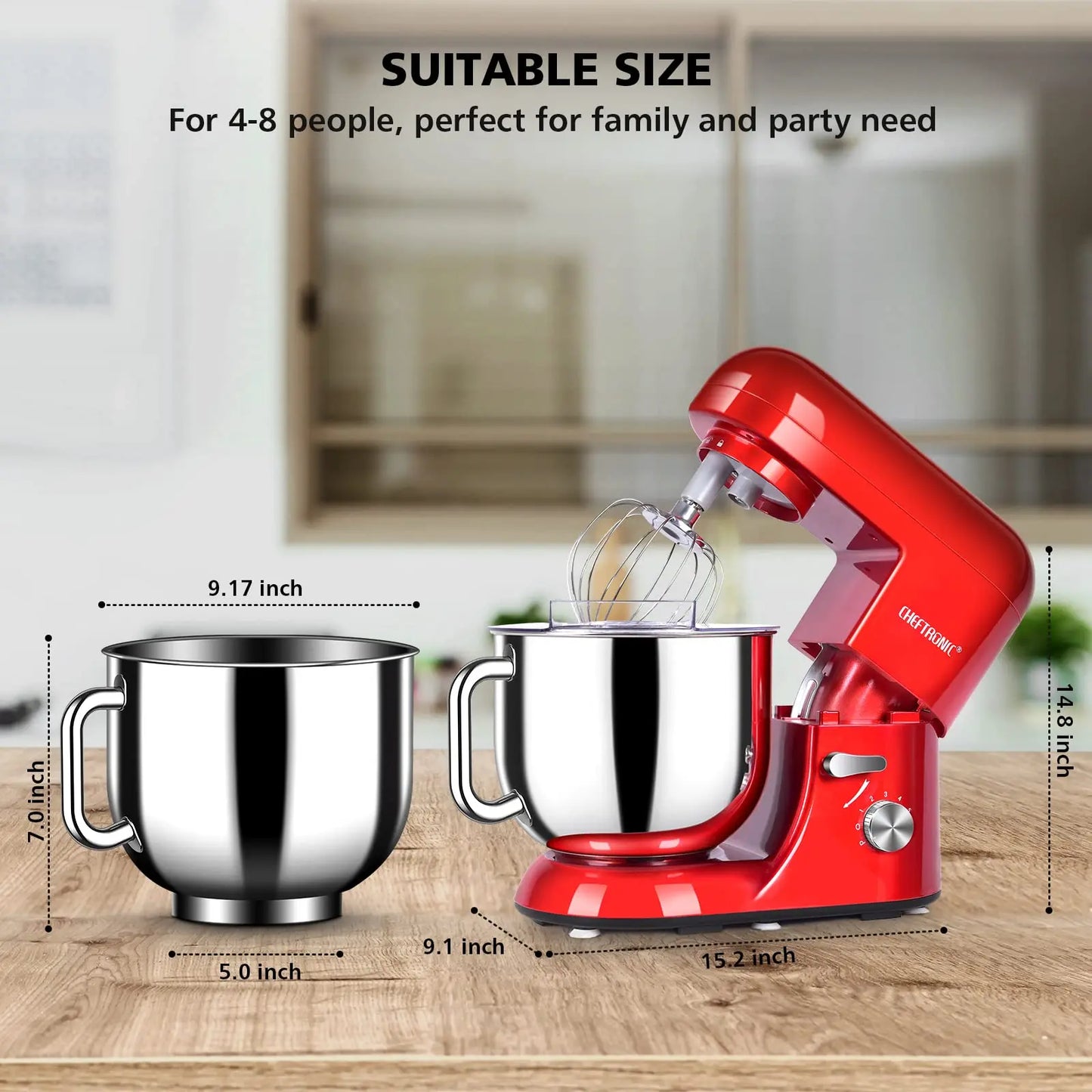 CHEFTRONIC Stand Mixer