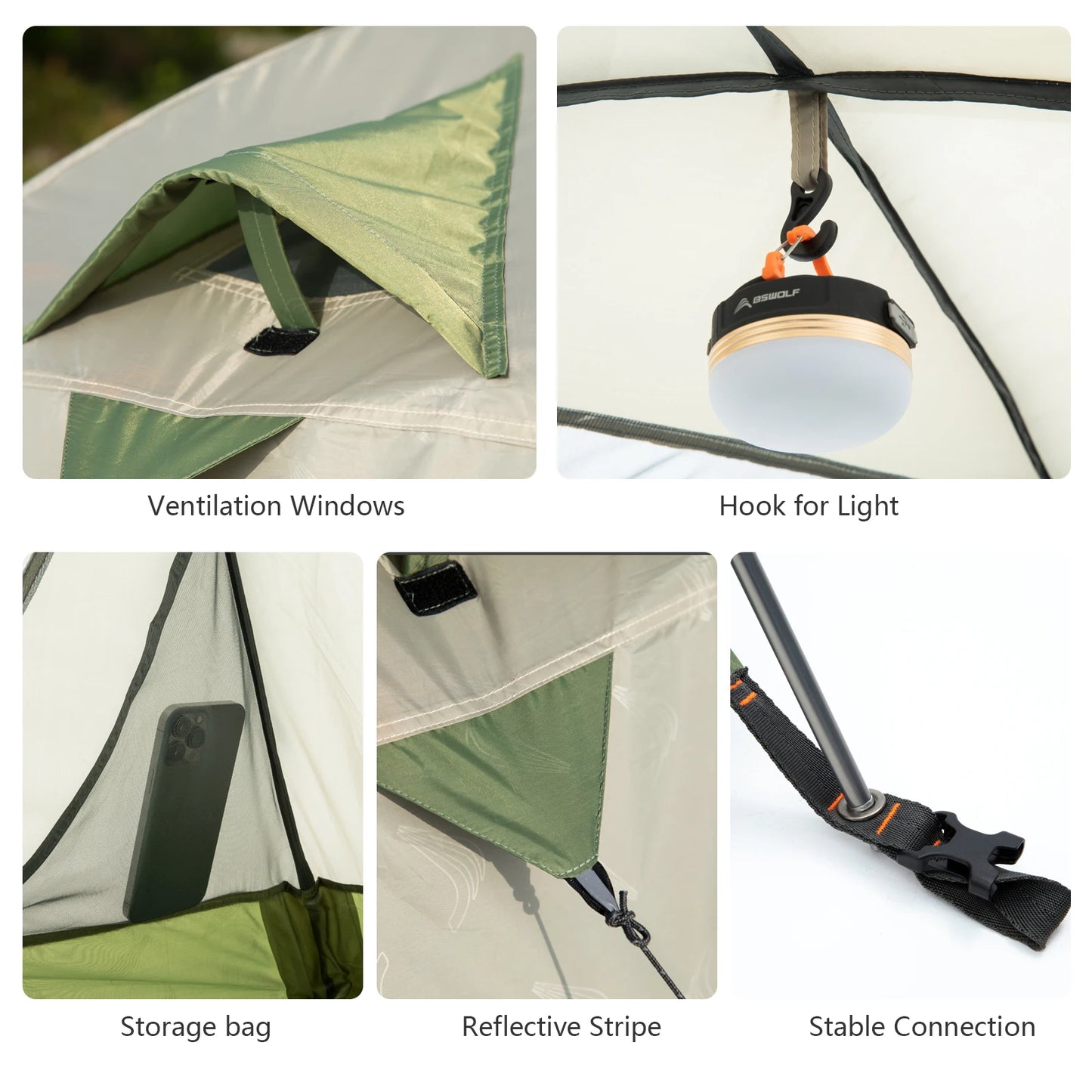 Ultralight Outdoor Camping Tent 2 Person