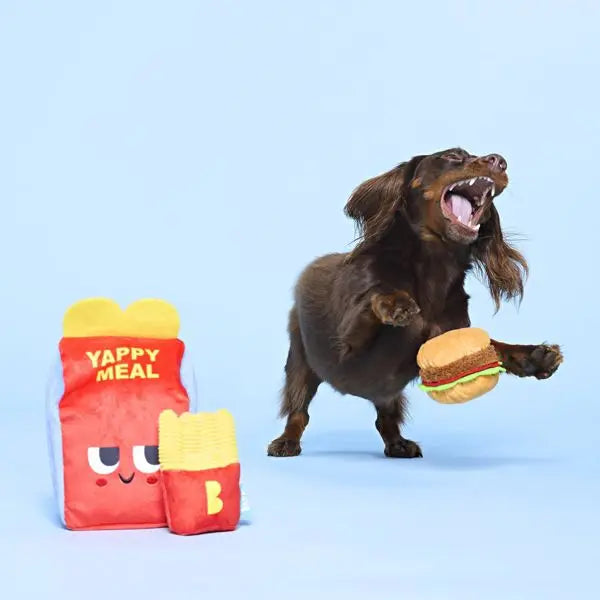Yappy Meal Surprise Dog Food Shaped Toy