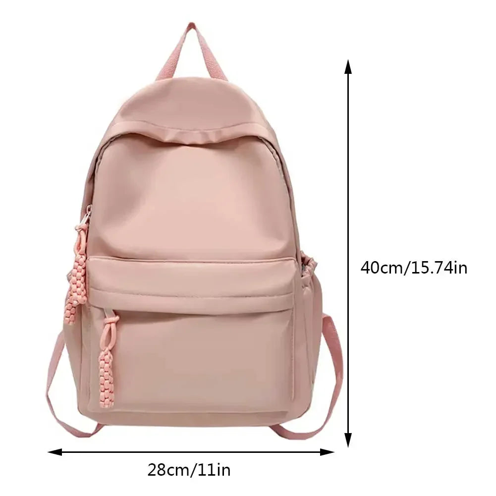 Women Stadium Handbag Nylon Ladies Students Backpack