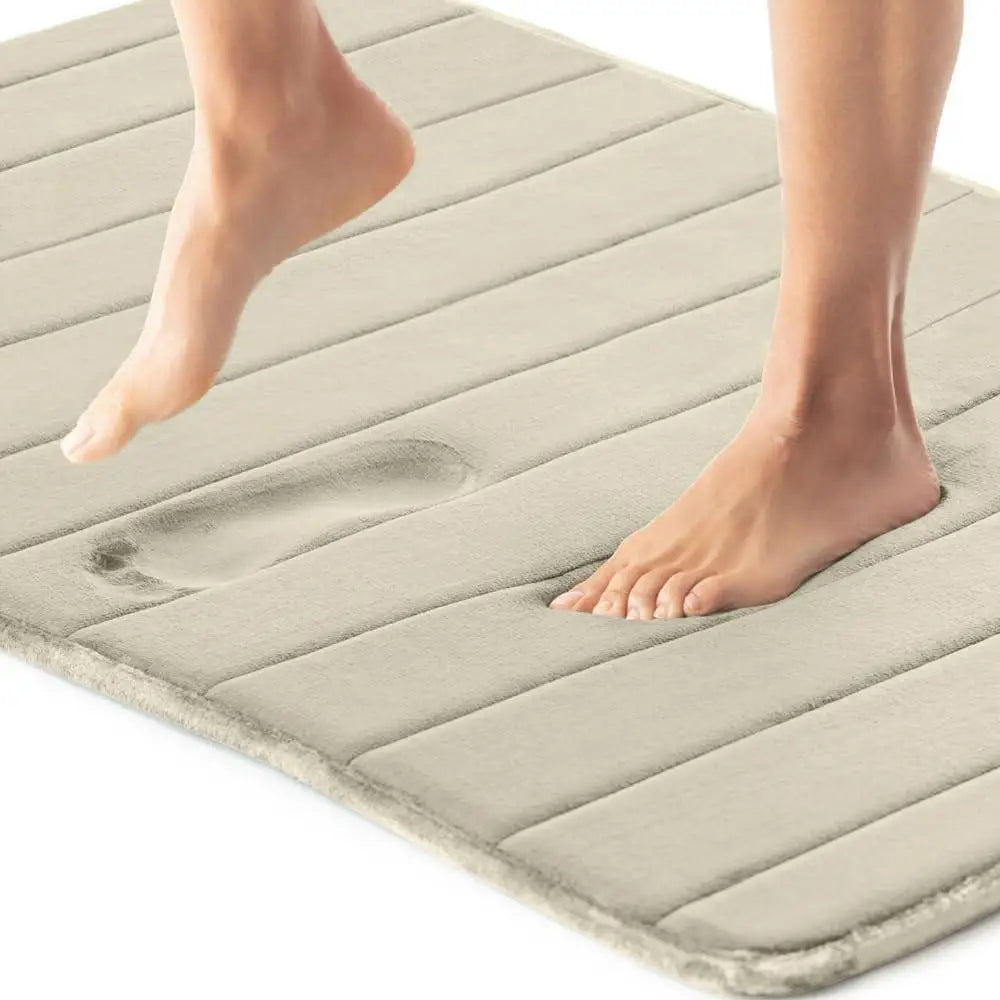 Thick Memory Foam Bath Mat Ultra Absorbent