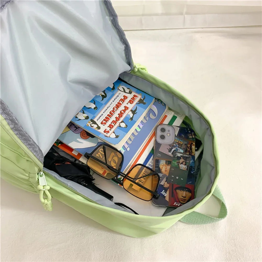 Women Stadium Handbag Nylon Ladies Students Backpack
