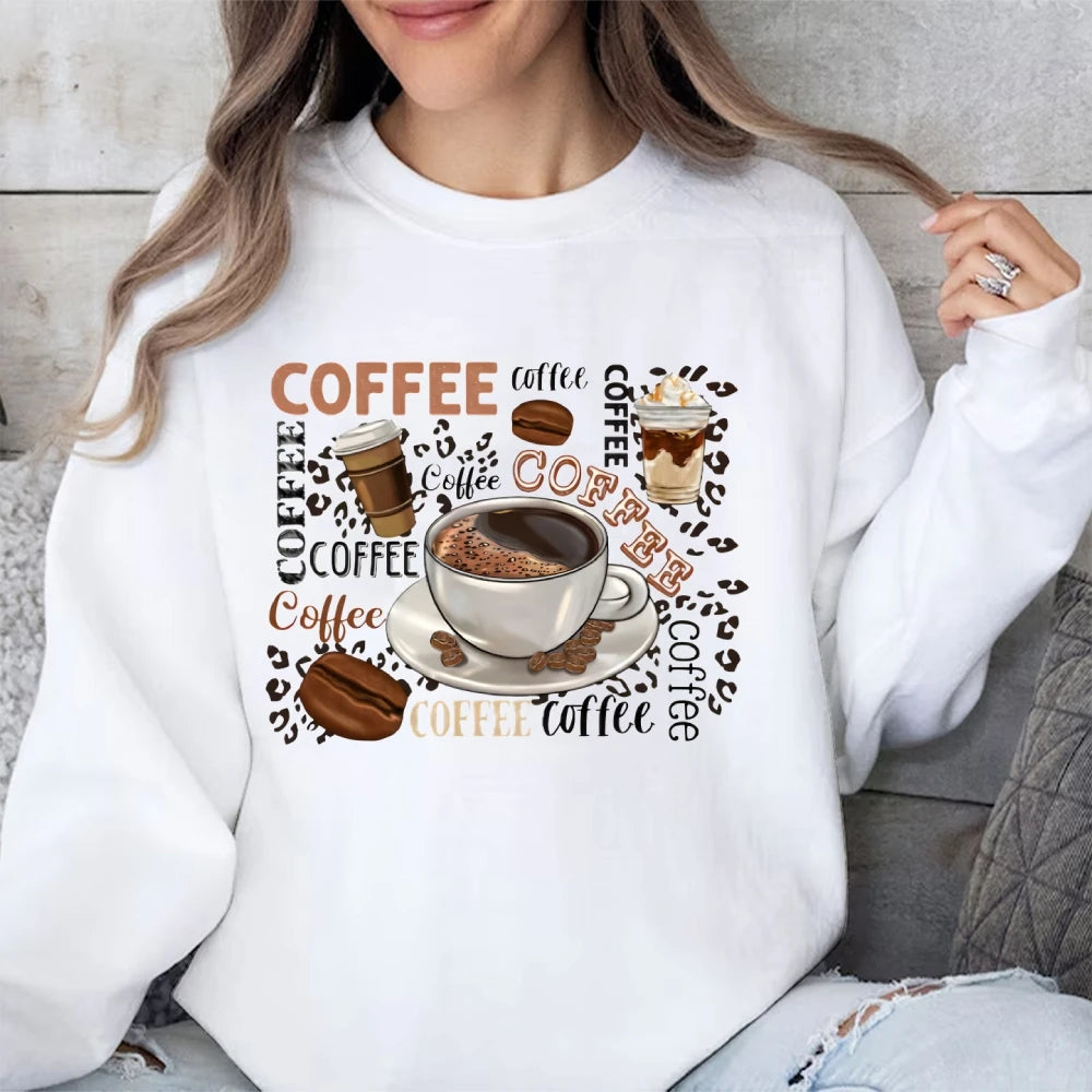Coffee Graphic Sweatshirt