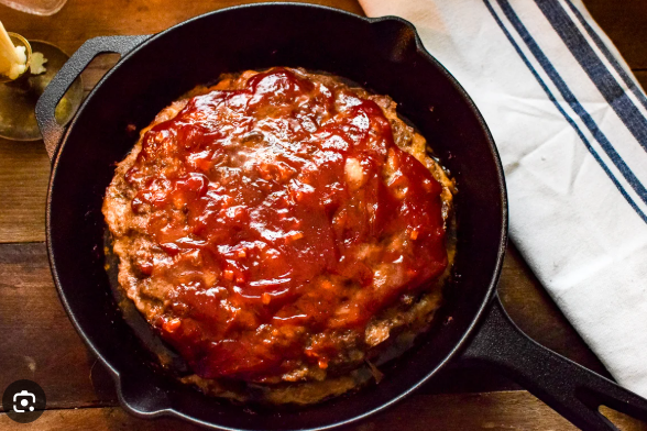 Iron Skillet Meatloaf
