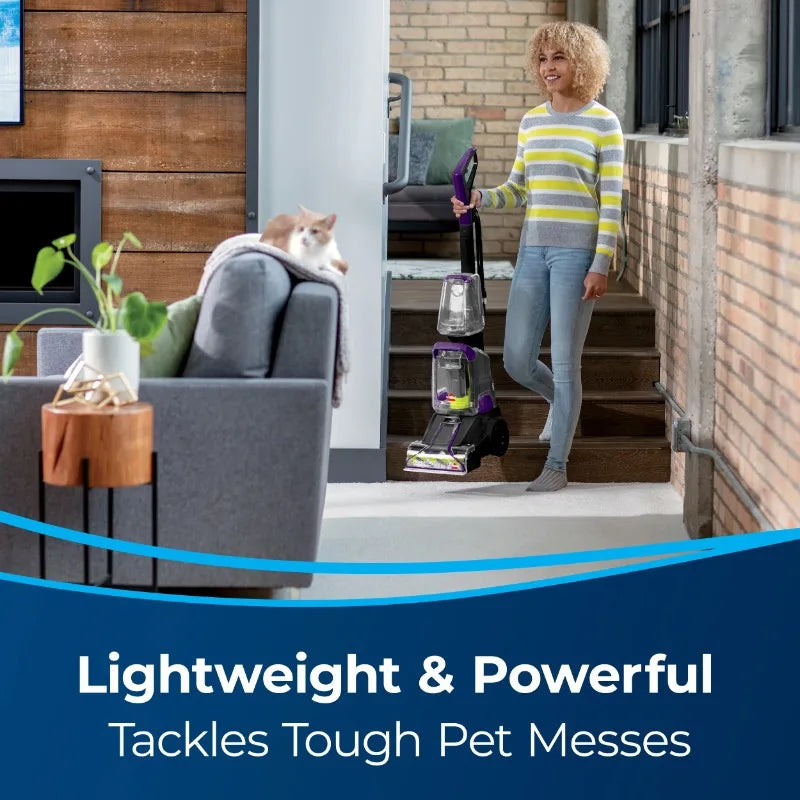 BISSELL Powerforce Powerbrush Pet Lightweight Carpet Cleaner