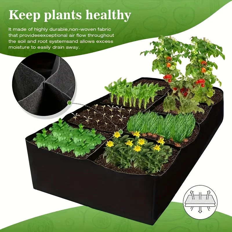 Garden Bed 3x6FT Breathable Planter