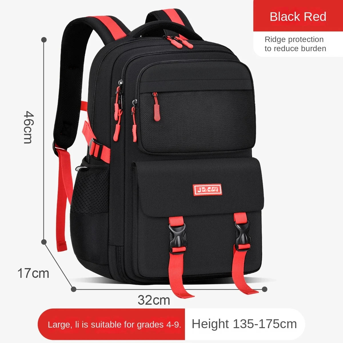 Boys Large Capacity Waterproof Backpack School Bag