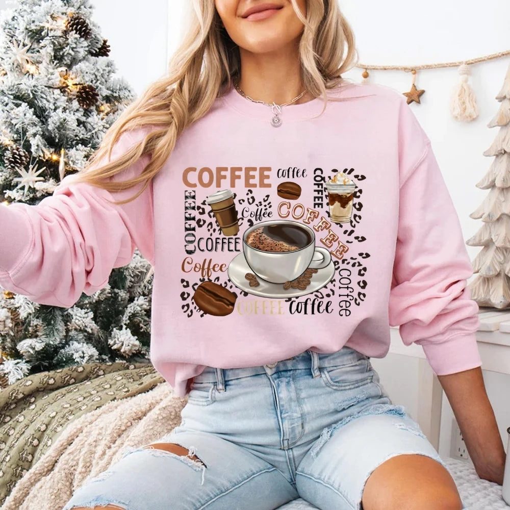 Coffee Graphic Sweatshirt