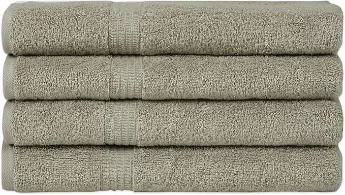 4-piece luxury bath towel set
