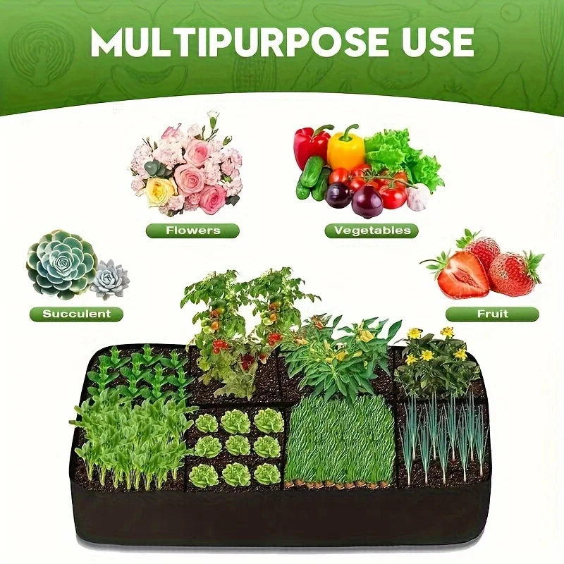 Garden Bed 3x6FT Breathable Planter