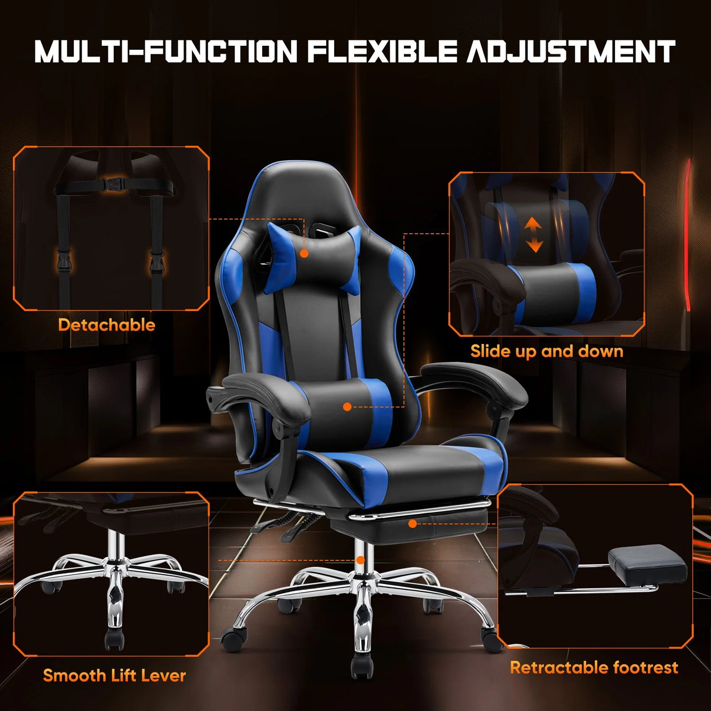 Ergonomic Racing Gaming Chair