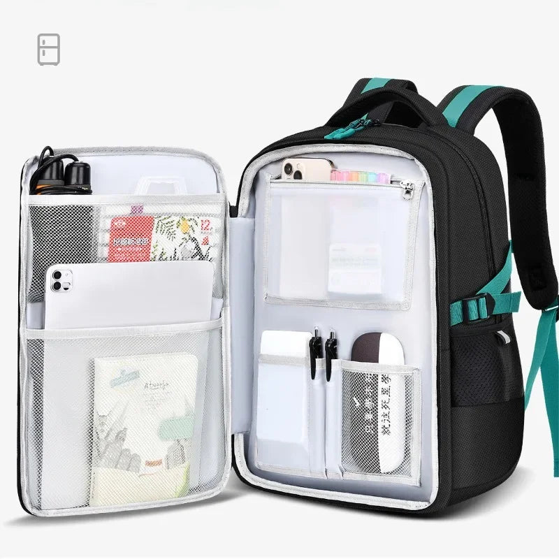 Boys Large Capacity Waterproof Backpack School Bag