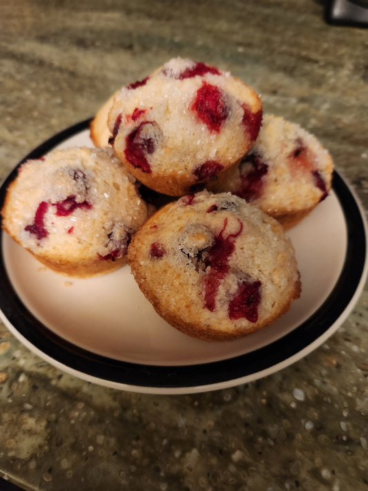 Fresh Cranberry Muffins