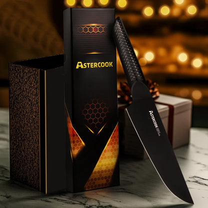 Chef Knife, 8 Inch Pro Kitchen Knife , High Carbon German Stainless Steel Chef's Knives with Ergonomic Handle