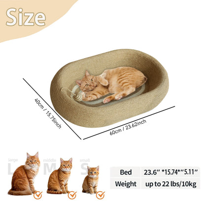 Cat Scratcher, Sisal Cat Nest  Sleeping Bed