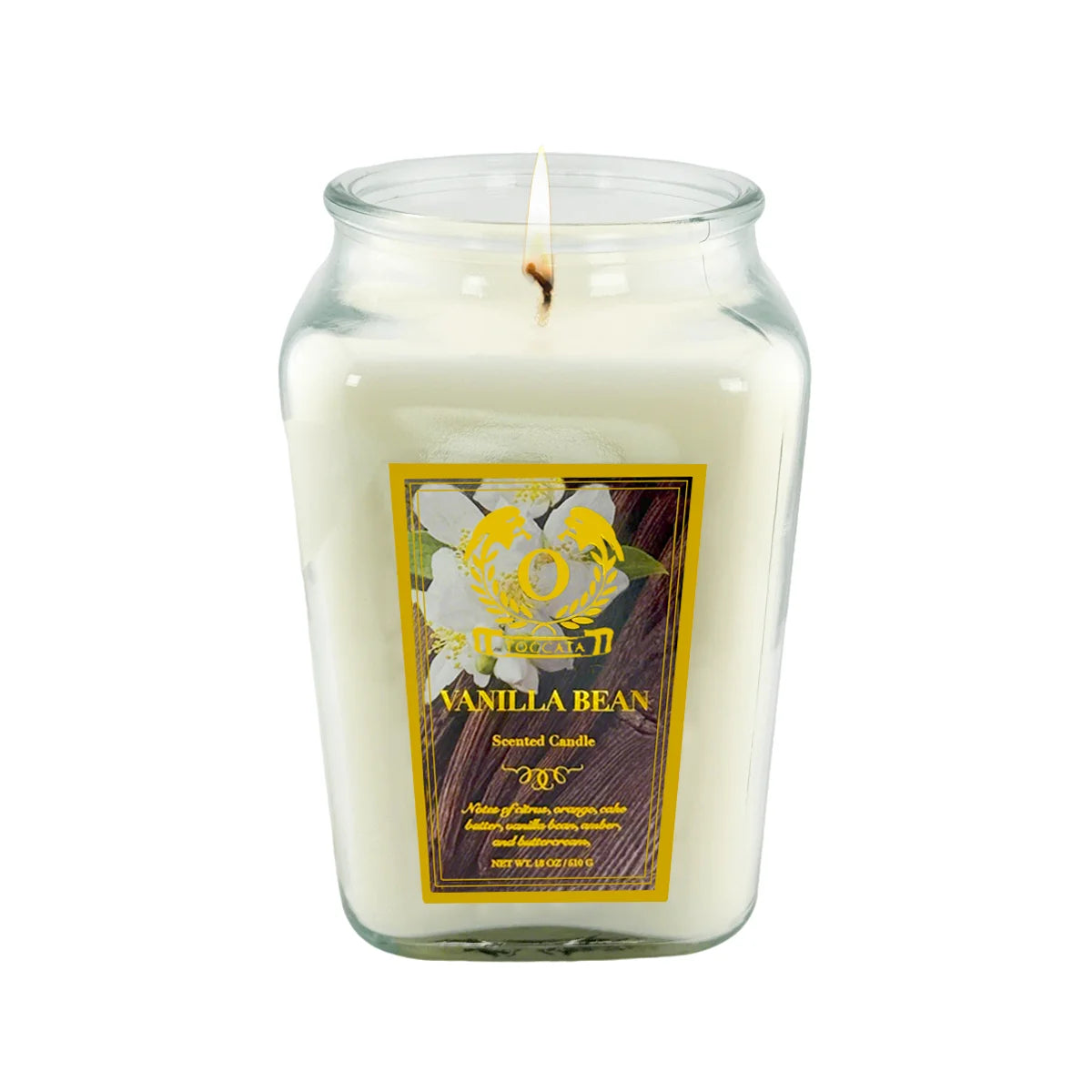 18oz  Jar Scented Candle 150 Hour Burn