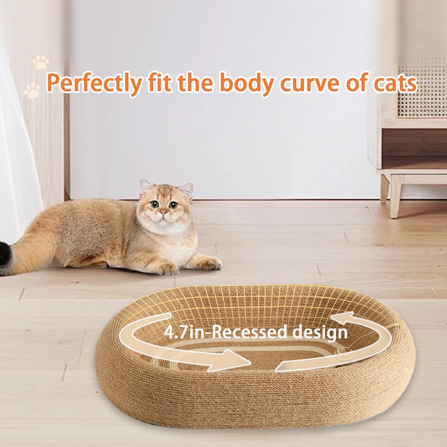 Cat Scratcher, Sisal Cat Nest  Sleeping Bed