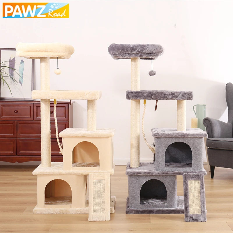 Cat Tree Tower Condo  with Scratching Posts