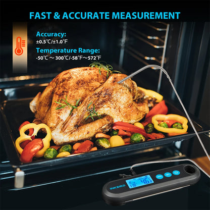 Digital Meat Thermometer With 2 External Probes
