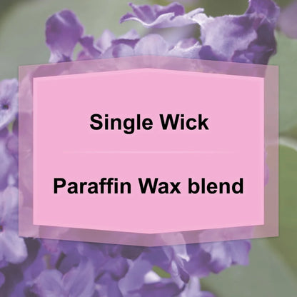 Lilac Breeze Scented Candle 20 oz Single Wick