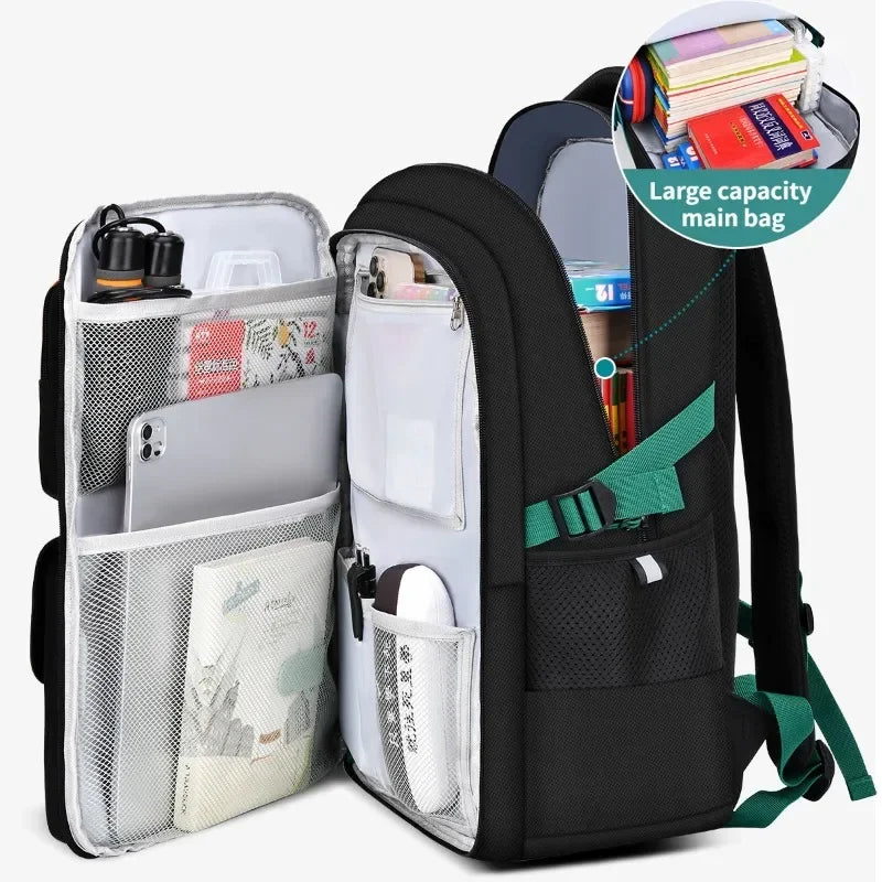 Boys Large Capacity Waterproof Backpack School Bag