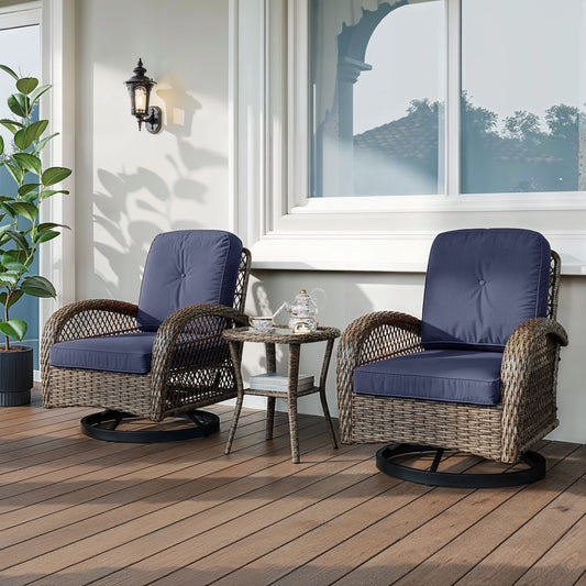 3 Piece Patio Furniture Set