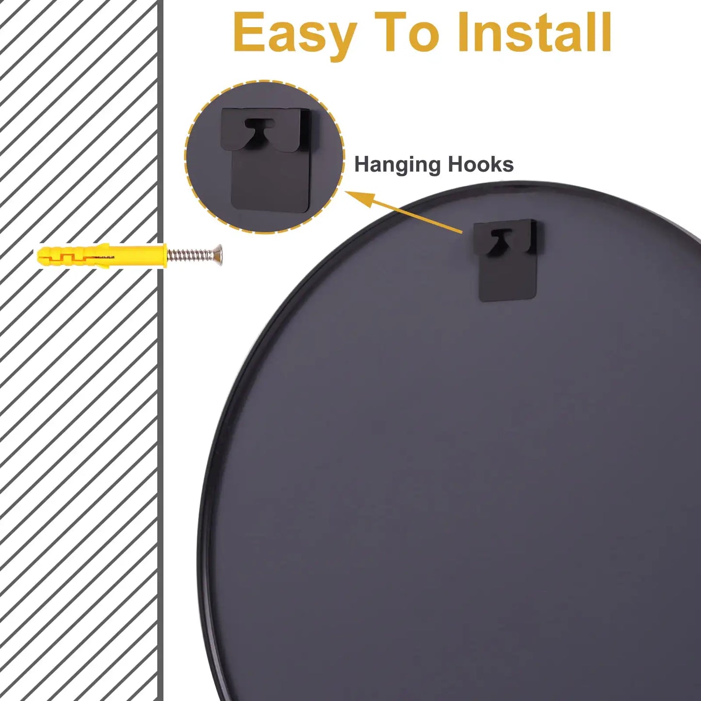 Round Bathroom Mirror