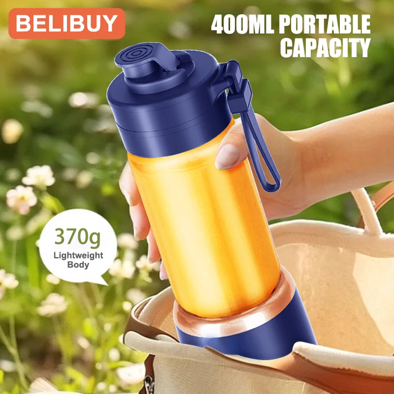 Portable Blender Electric Juicer 600ML Fruit Mixers