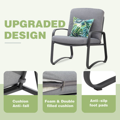 3 Piece Rocking Bistro Set
