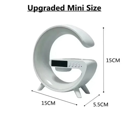 Charger Desktop Stand Bluetooth Speaker TF Clock