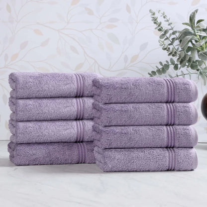 8-Piece Egyptian Cotton Hand Towel Set