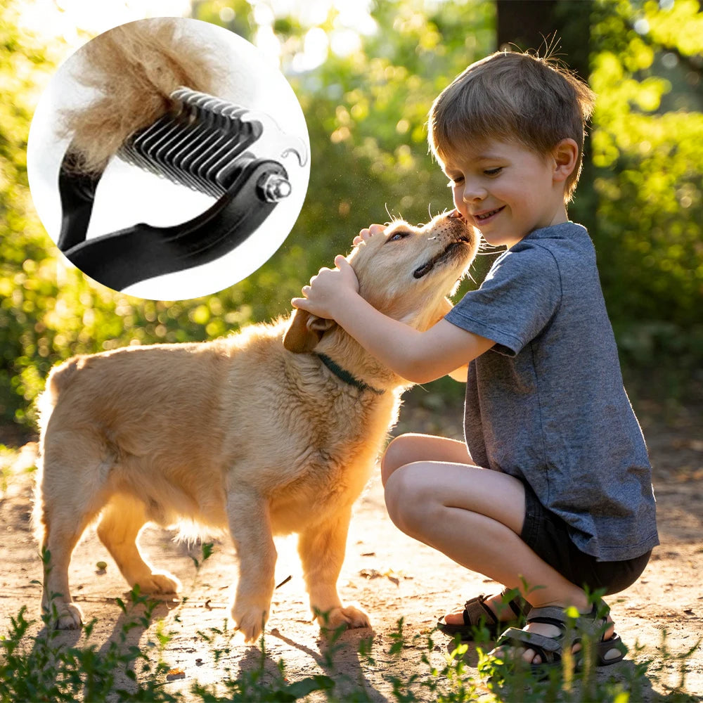 Pet Detangling Comb  for  Cat Dog Grooming