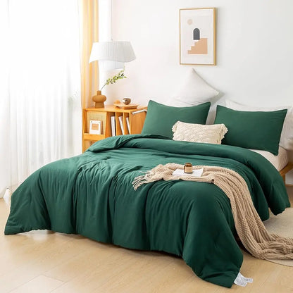 Soft Reversible Washable Bedding Comforter Set