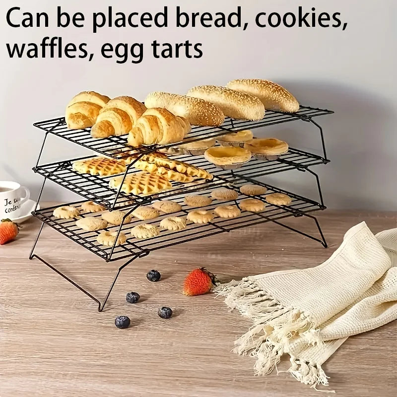 Stainless Steel Stackable Cooling Rack - Bake & Cool Easily