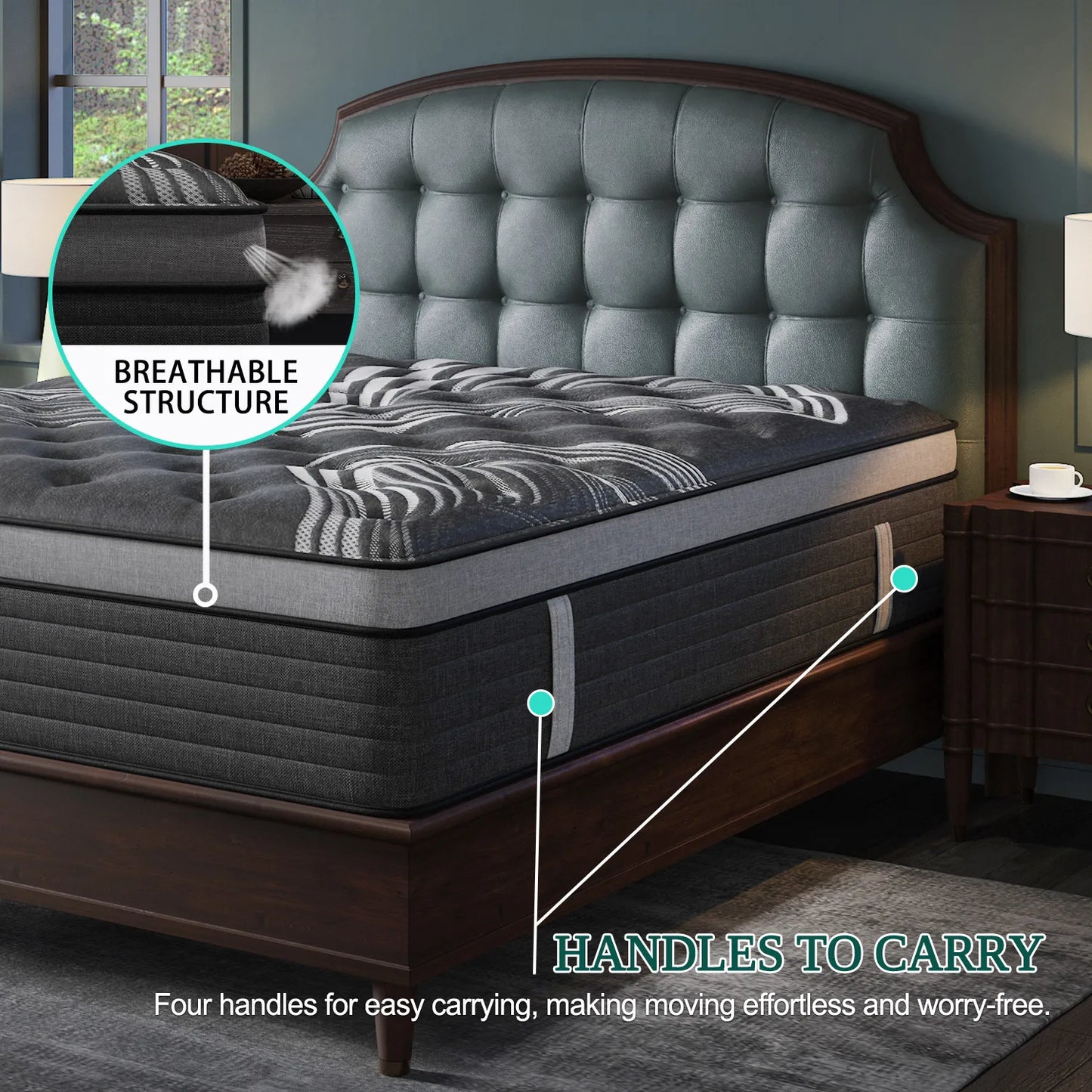 Gel Memory Foam Hybrid Pocket Spring Mattress
