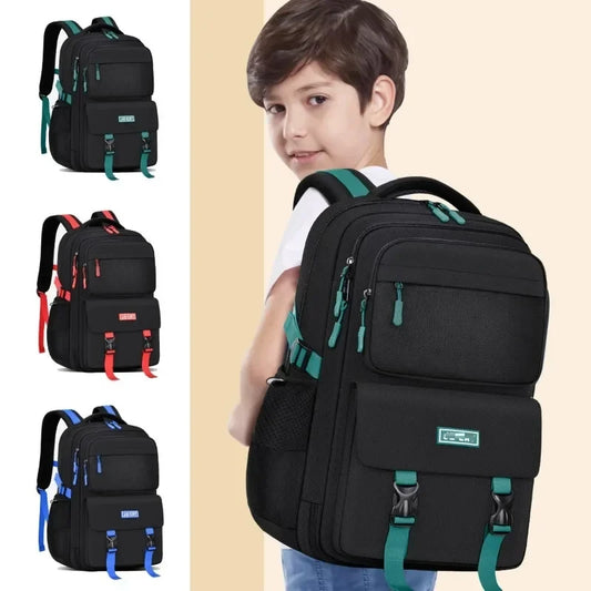 Boys Large Capacity Waterproof Backpack School Bag