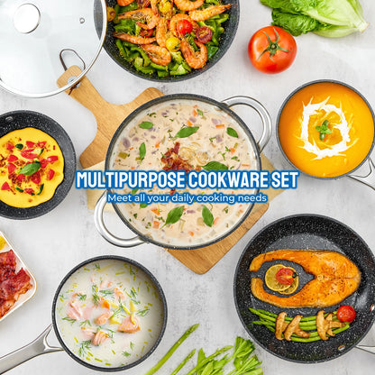 Induction Cookware Nonstick, 10-Piece