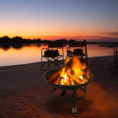 Iron Brazier Wood Burning Fire Pit