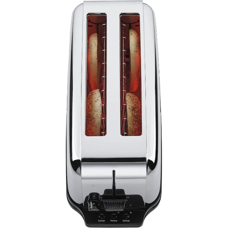 Commercial 4 Slice Extra Long Slot