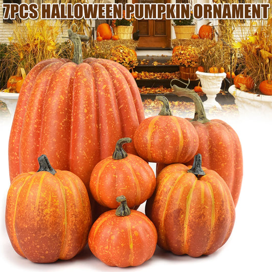 Fake Foam Pumpkins for Halloween Decorations