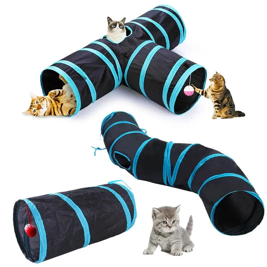 Cat Tunnel Foldable Pet Supplies