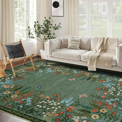 Boho Washable Rugs Soft Indoor Carpet