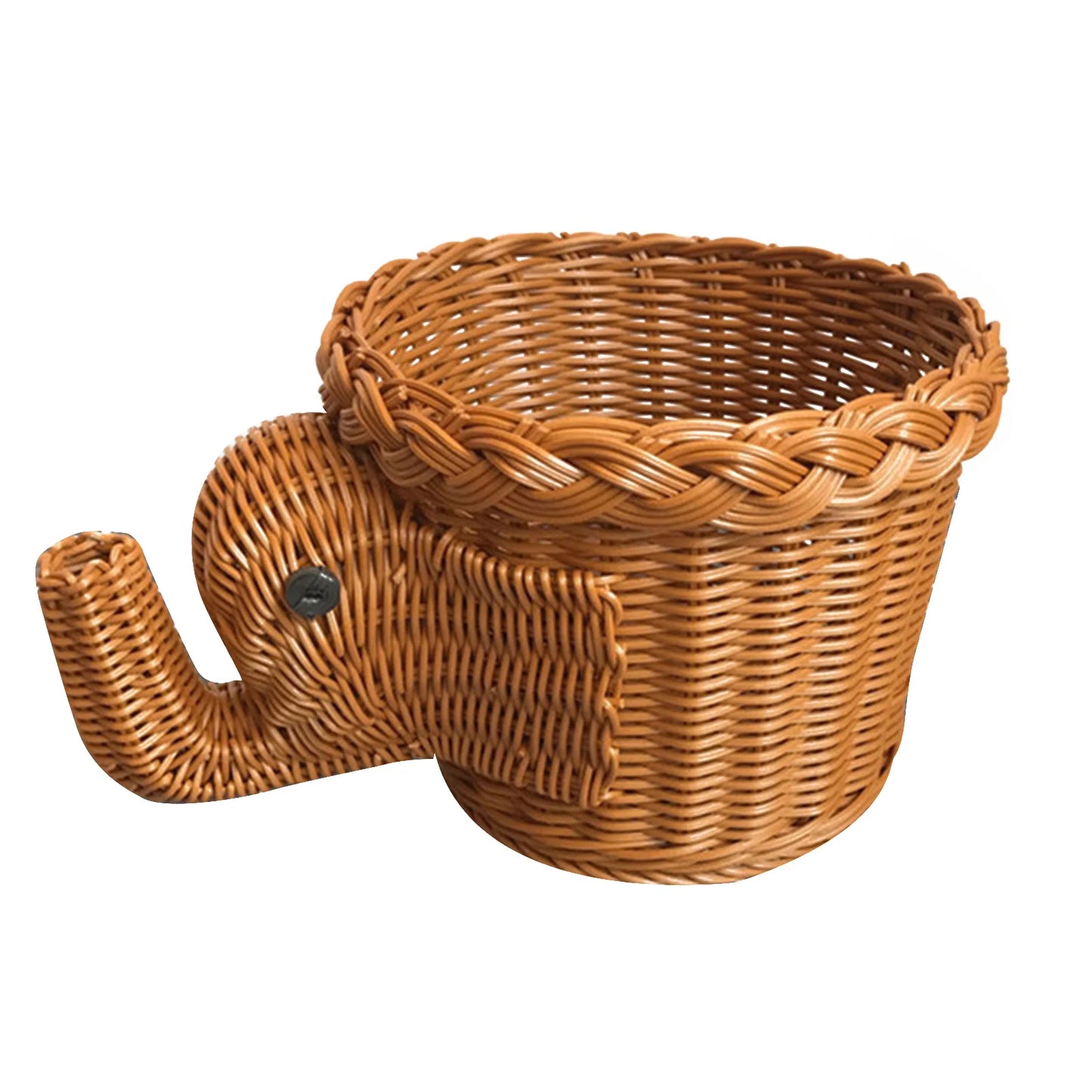 Rattan Woven Storage Basket - Handcrafted and Charming