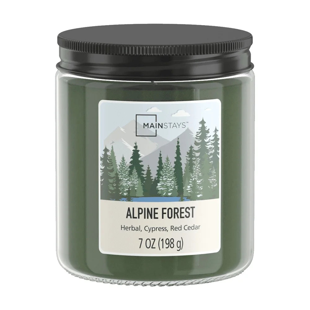 2 Pack Alpine Forest Scented Candle