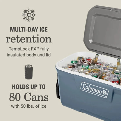 100QT Ice Chest  Wheels,