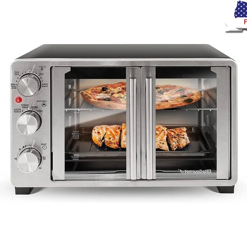 Double French Door Toaster