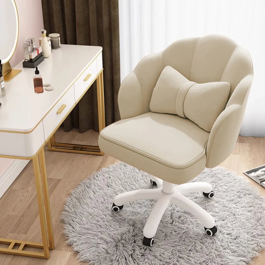 Home Office Butterfly Chair With Bow Cushion