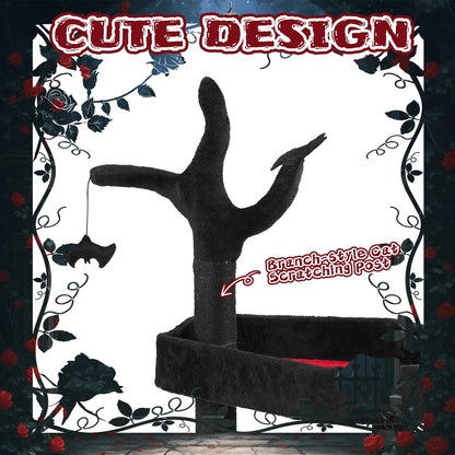 44.5" Heavy Duty Gothic  Cat Tree