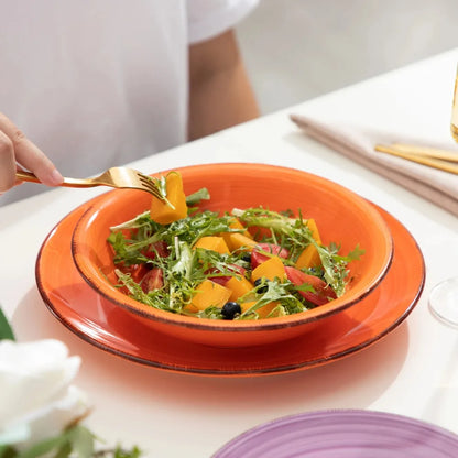 Vancasso BONITA Mix Color Ceramic Tableware 18PCS